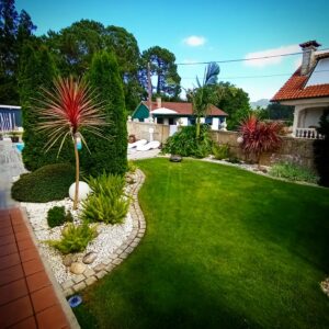 jardín vivienda particular en Seixo