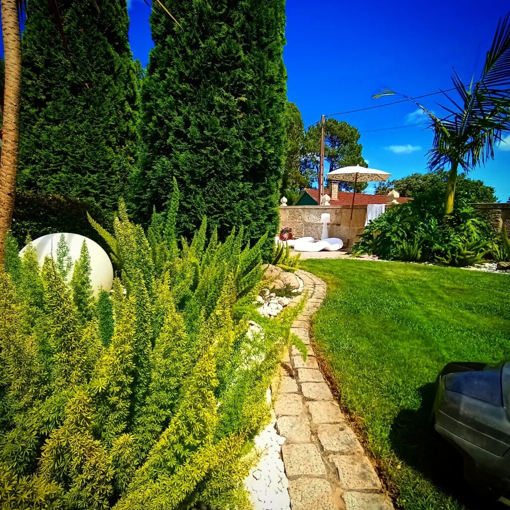 jardín vivienda particular en Seixo