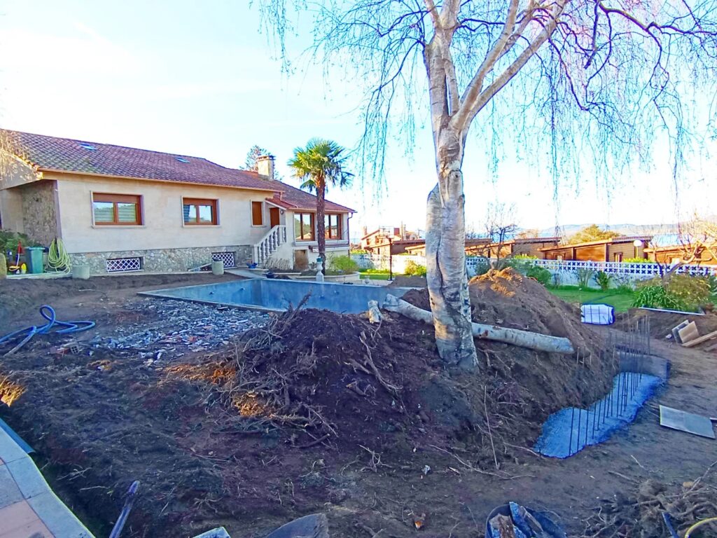 jardín vivienda particular en Nerga