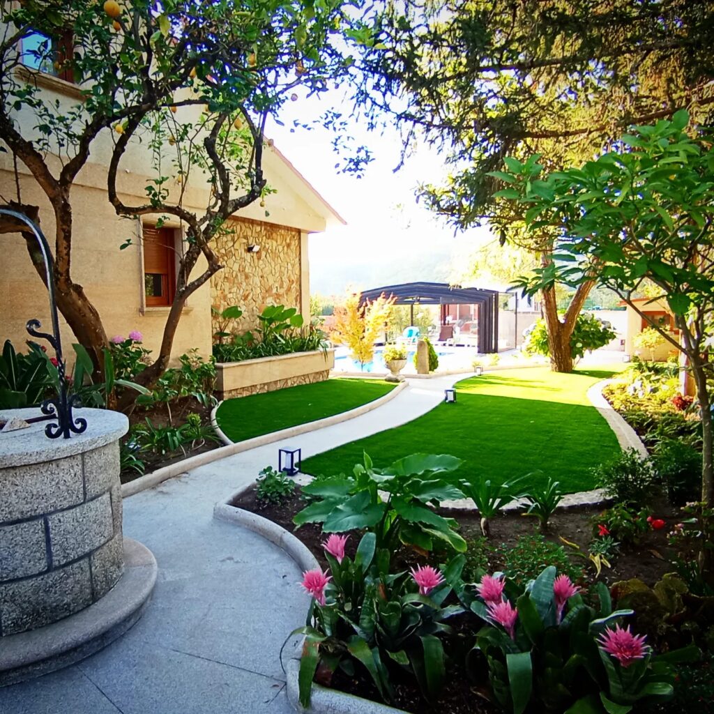 jardín vivienda particular en Nerga