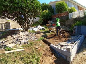 jardín vivienda particular en vigo
