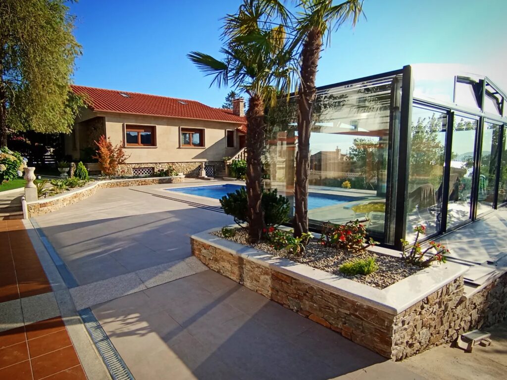 jardín vivienda particular en Nerga