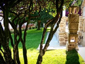 jardín vivienda particular en vigo