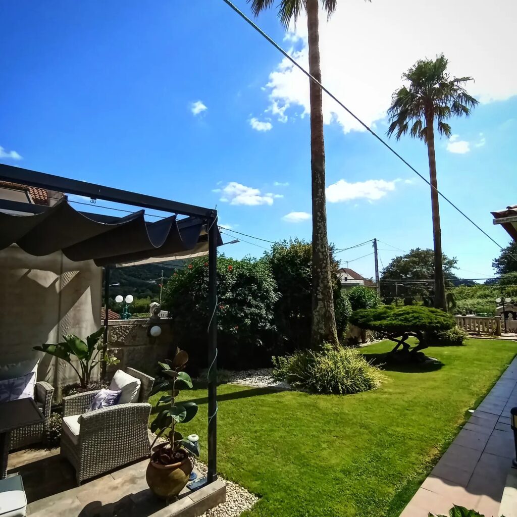 jardín vivienda particular en Seixo