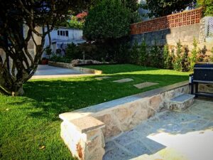 jardín vivienda particular en vigo
