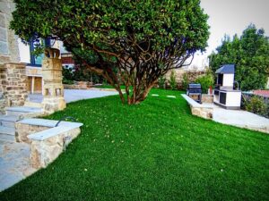 jardín vivienda particular en vigo