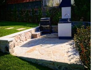 jardín vivienda particular en vigo