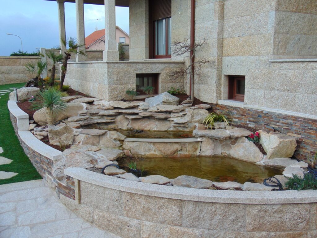 estanque de piedra